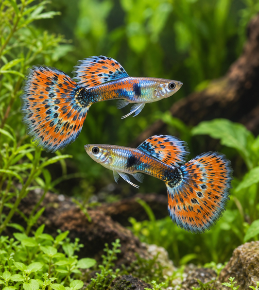Assorted Male Guppies — representative generated image