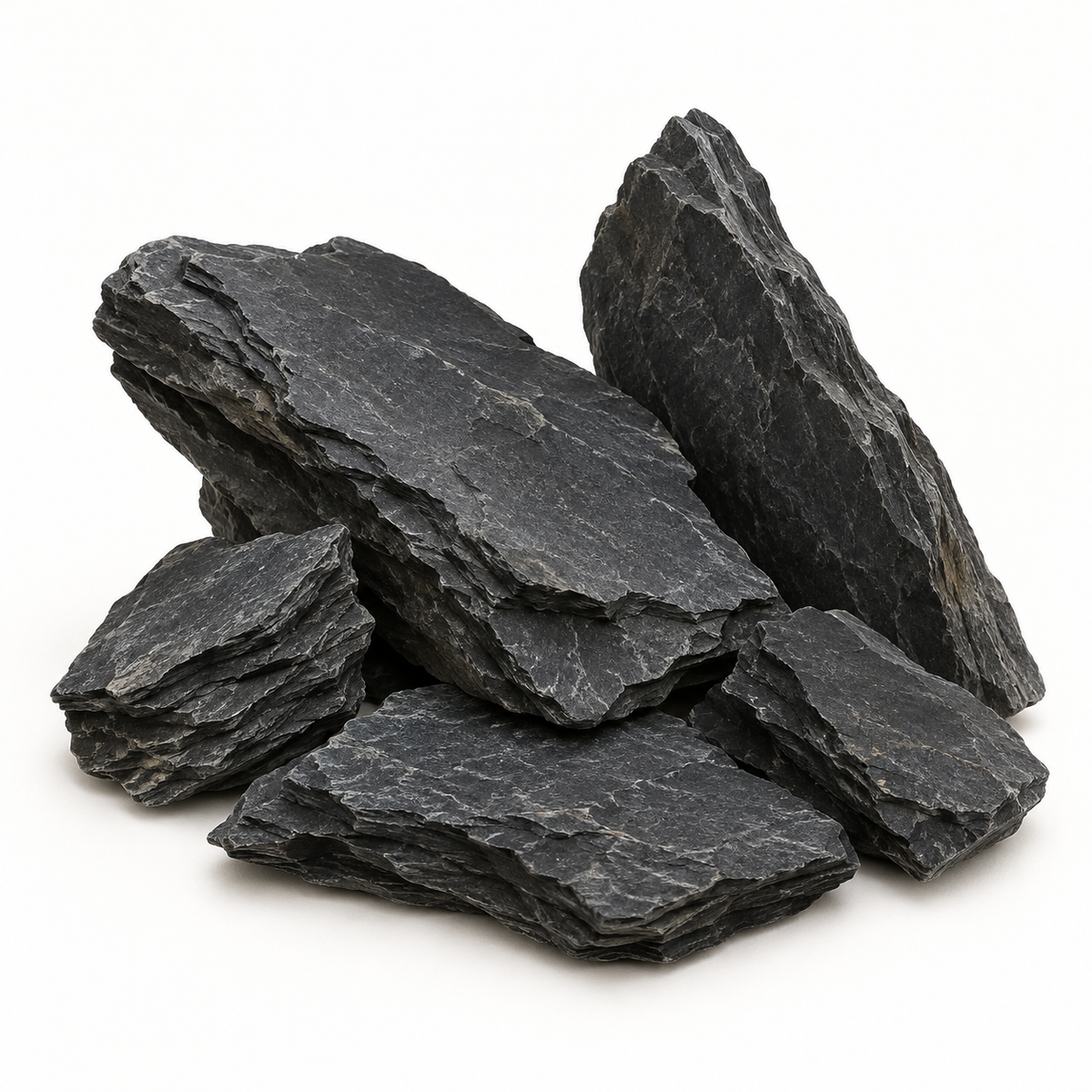 Black Slate Stone for aquarium aquascaping